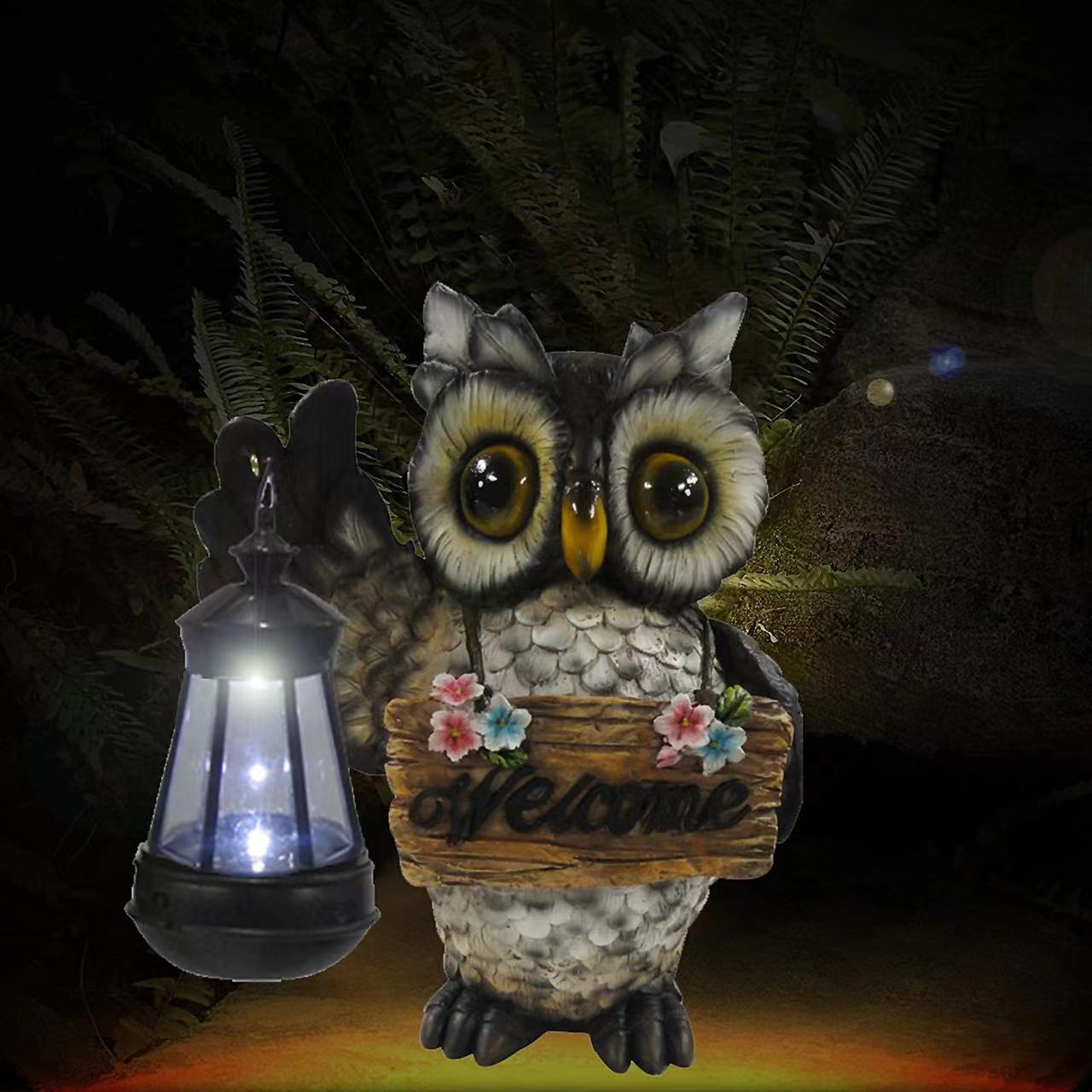 Nighttime Owl Lantern