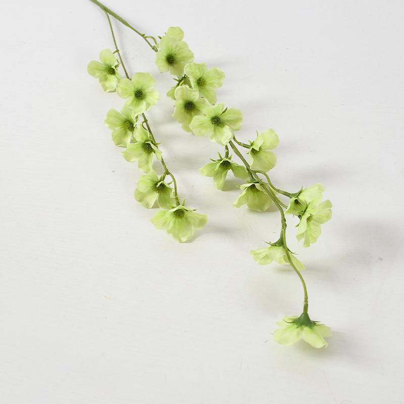 El Departamento de bodas Mori es verde, flores y hojas, la Sala de bodas está decorada con flores falsas, plantas verdes, Lu xunzao, flores simuladas.