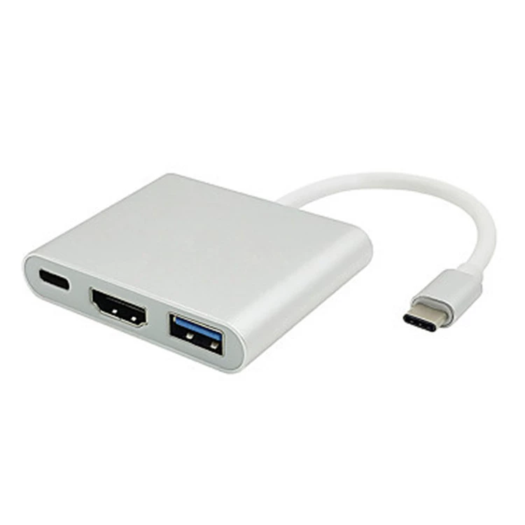 Тип-C к HDMI Sanheli Lowwood 4K HD компьютерный проектор передатчик HUB расширение