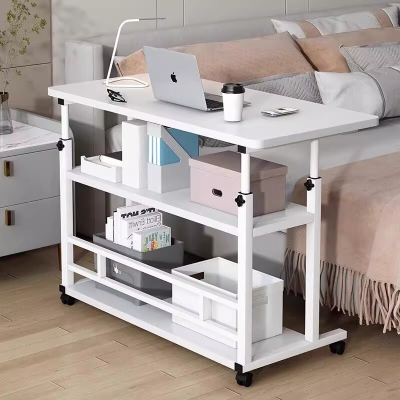 Bedside Table Movable Lifting Small Table Student Dormitory Study Table Writing Table Home Desk Bedroom Computer Table
