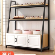 货架展示柜面包柜烘焙产品商用陈列柜超市蛋糕店模型展示架子