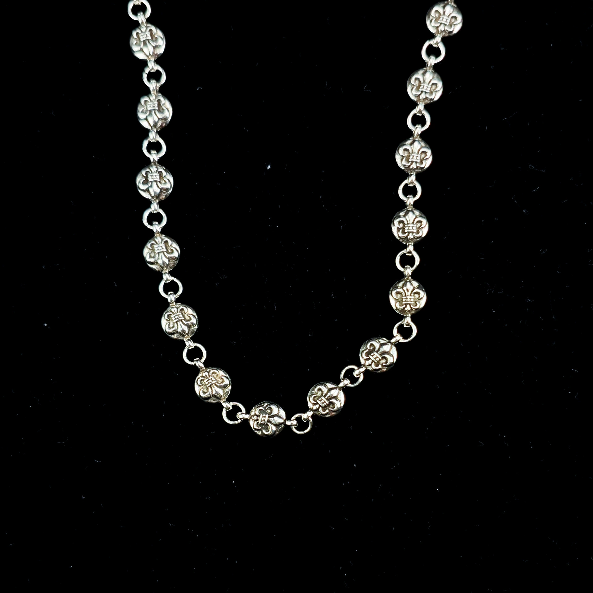 CH Crowe Heavy Industry Domineering Cross Ball Necklace для мужчин и женщин Thai Silver персонализированное изделия ручной работы массивное Крест ожерелье в тренде
