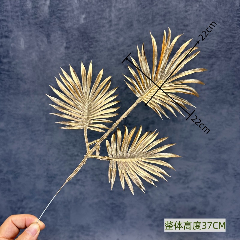 Flor artificial de oro solo tenedor fruta roja eucalipto ginkgo hoja gran amor Hortensia de madera Año Nuevo bendición cubo arreglo floral adornos