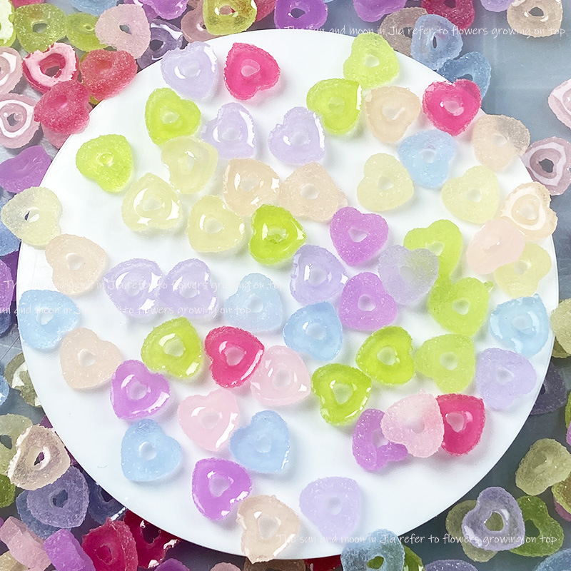 Hollow Sugar Love Nail Art Jewelry Slime Cream Gel Handmade Earrings Nail Hand Ball Filler Wholesale Hollow Sugar Love Nail Art Jewelry Slime Cream Gel Handmade Earrings Nail Hand Ball Filler Wholesale