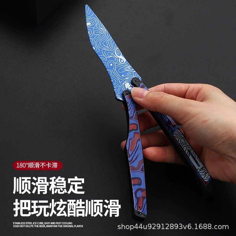 Пластиковая элита мира Холодный фронт Холодный ветер бабочка модель складная ручная украшение есть курица игры периферийные игрушки HF