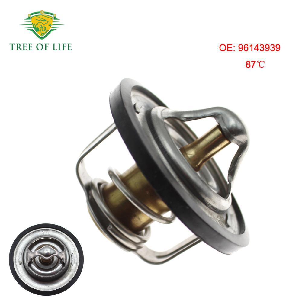96143939 Aplicable al termostato del motor Chevrolet Pontiac 87 °C image 1