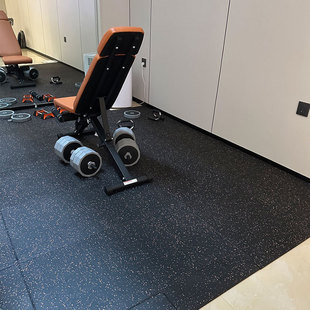 Gym Floor Mat Barbell Mat Functional Plastic Floor Mat Sound Insulation Floor Mat Shock Absorber Rubber Sports Floor