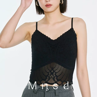 蕾丝美背吊带背心5157纯欲风性感女春夏款免穿文胸打底内衣