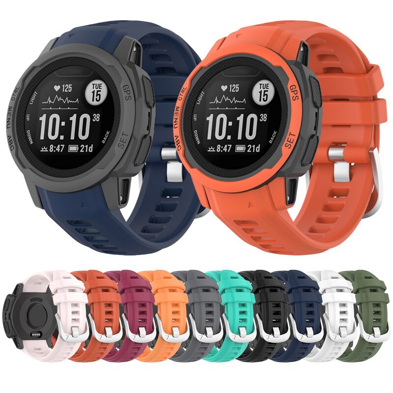 For Garmin instinct 2S Silicone Strap Jiaming Instinct Smart Silicone Sport 2S Watch Strap