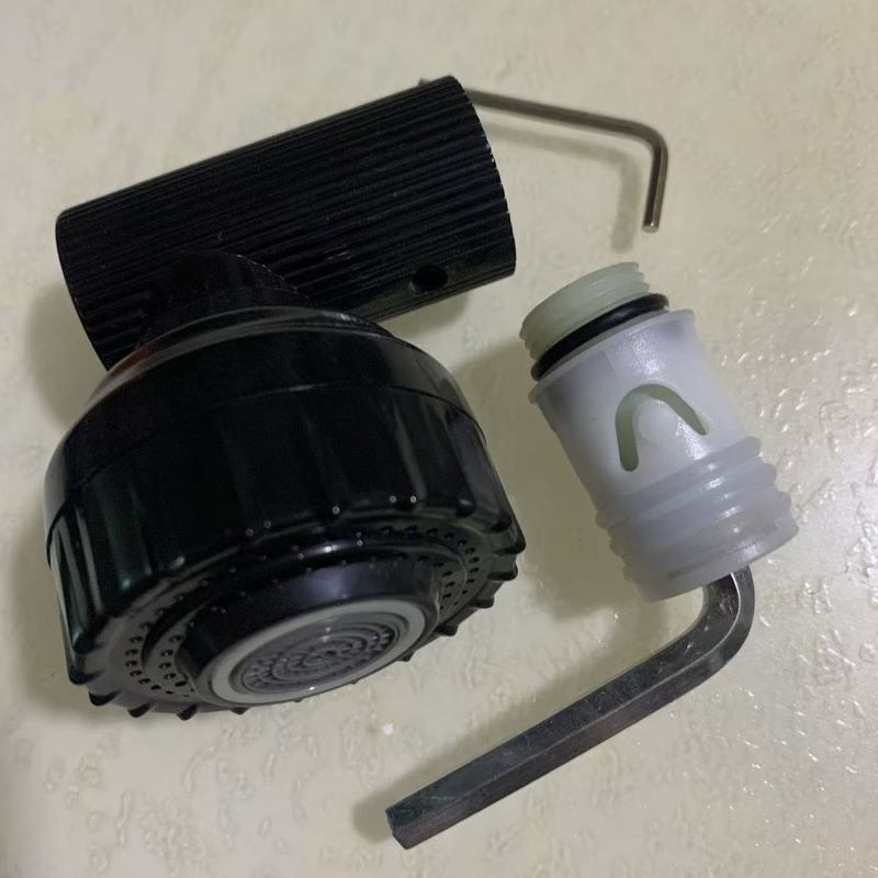 招财猫水龙头万向旋转ABS材质机械臂面盆龙头手盆冷热水龙头配件|undefined