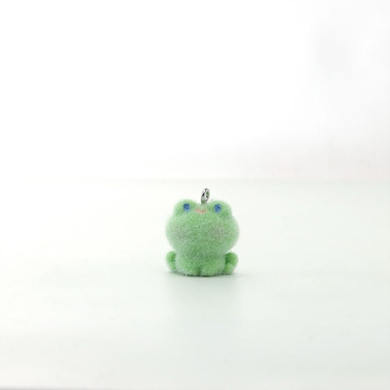 3D植绒树脂背包小熊吊饰diy钥匙扣包包小挂件车载摆件配饰材料|undefined