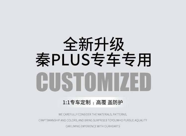 New Model Special Car Byd Qin Plus Rams All-Inclusive Saddle Pad Car Seat Cushion for All Seasons