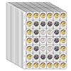 Trandun manufacturer standard 9 holes and 20 blocks, 30 blocks, directly inserted coin collection bands live page coin storage inside page 42