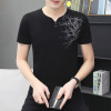 Fashionable T-shirt, top, decorations, long sleeve, Korean style