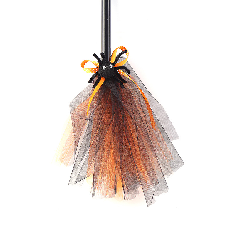 Escoba de Halloween disfraz de bruja escoba de Harry Potter escoba mágica oficina de brujas educación de la atmósfera