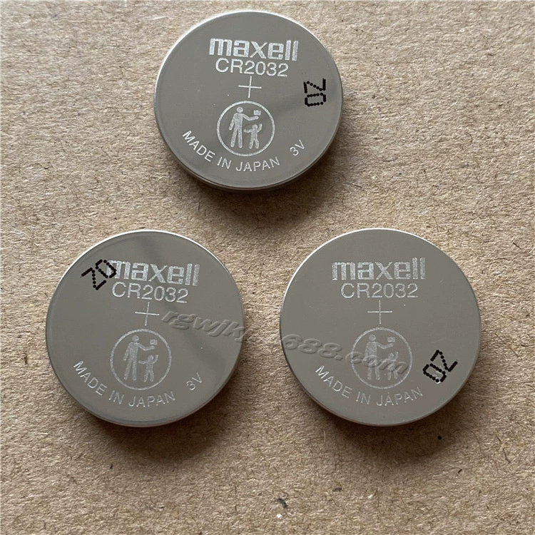 MAXELL/Wan Sheng CR2016/CR2025/CR2032 японская оригинальная кнопочная батарейка McStar во рту
