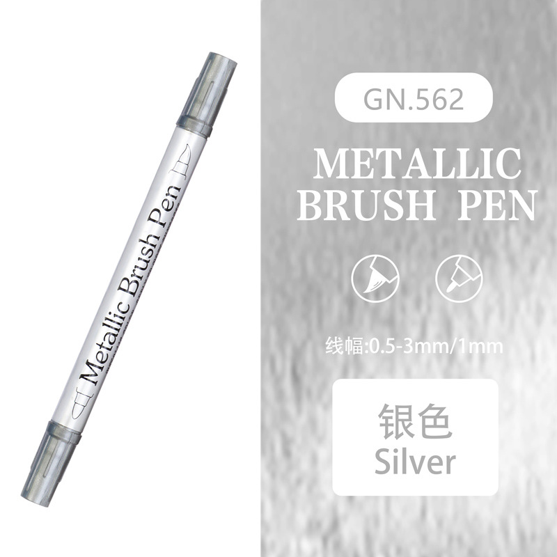 Gn562 - doble cabeza plateada