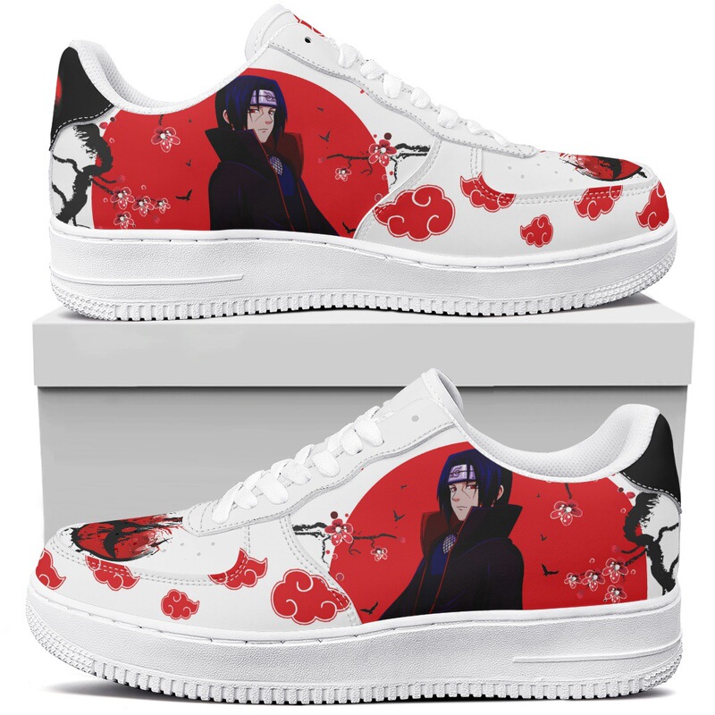 Casual Sports Shoes to Figure Printed Air Force Huo Ying High-top Board Shoes Men's Basketball Shoes Independent Station