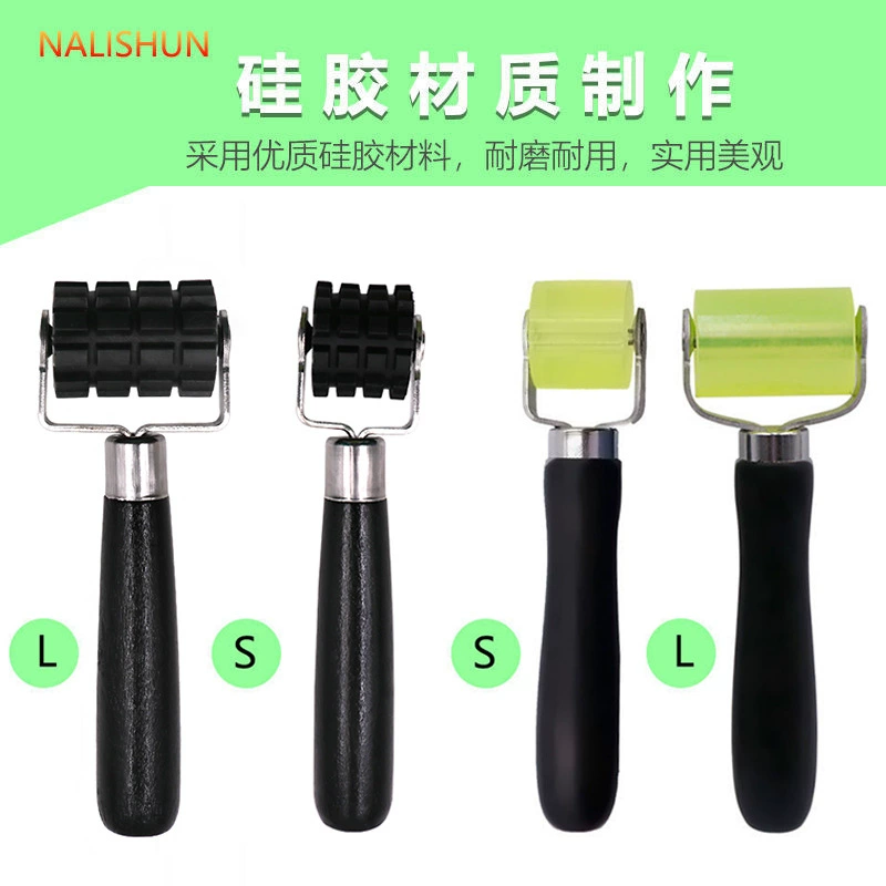 Автомобильное аудио звукоизоляционное колесо небольшой размер большой звукоизоляционный хлопковый ролик толкающее колесо инструмент Антивибрационная пластина строительный прижимной роликовый инструмент