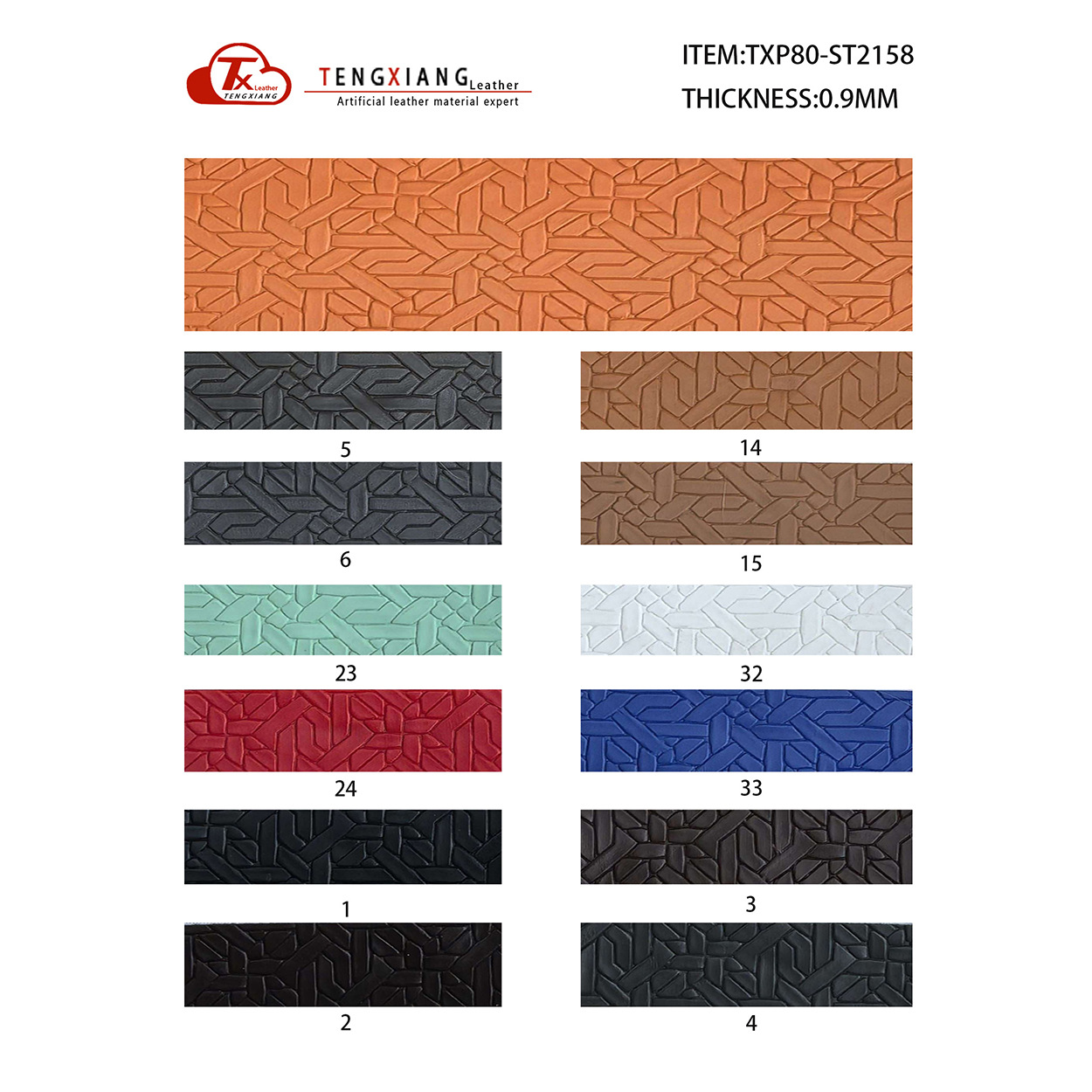 厂家直销人造皮革0.7mm 高端皮革箱包材新款材料巢纹pu皮革人造革