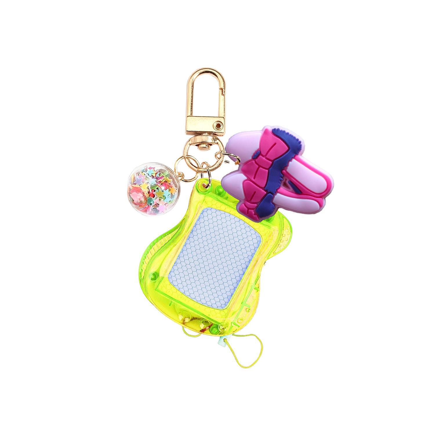 Keychain transfronterizo tablero de escritura magnético Xiyin creativo accesorios de dibujos animados tablero de dibujo tablero de escritura infantil puzzle infantil
