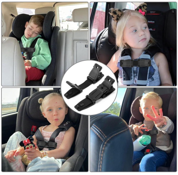 汽车座椅胸带夹4