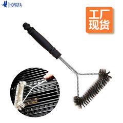 国境を越えたBBQバーベキュー用品 バーベキュー網清掃ブラシ 個別包装 グリル専用ステンレスブラシ アウトドア用