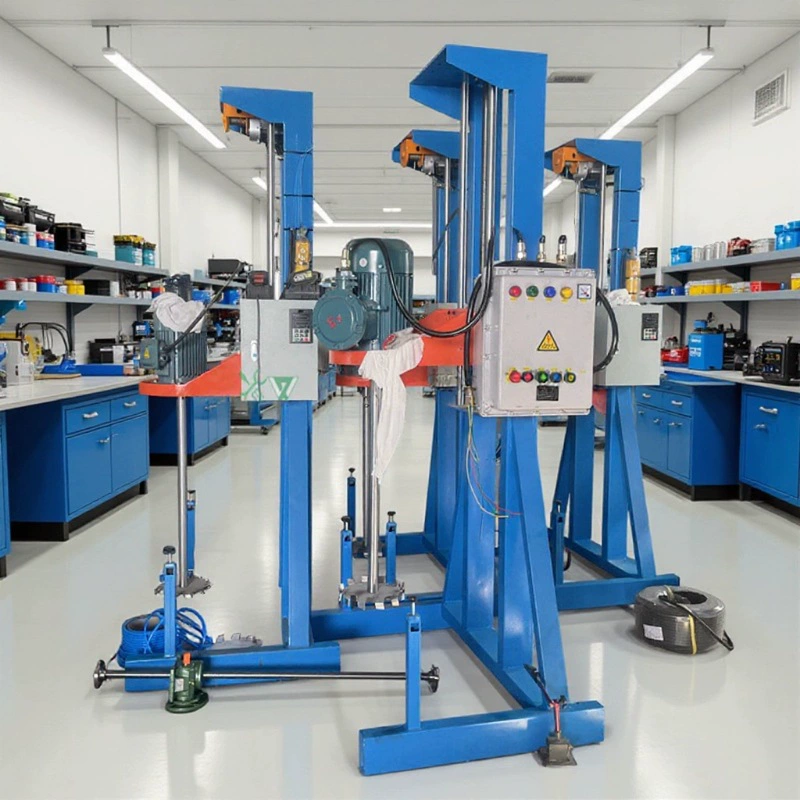 Спотовая поставка бесступенчатой переменной скорости вискозный миксер белый латекс сдвиговый дисперсионный станок 4 кВт простой смеситель