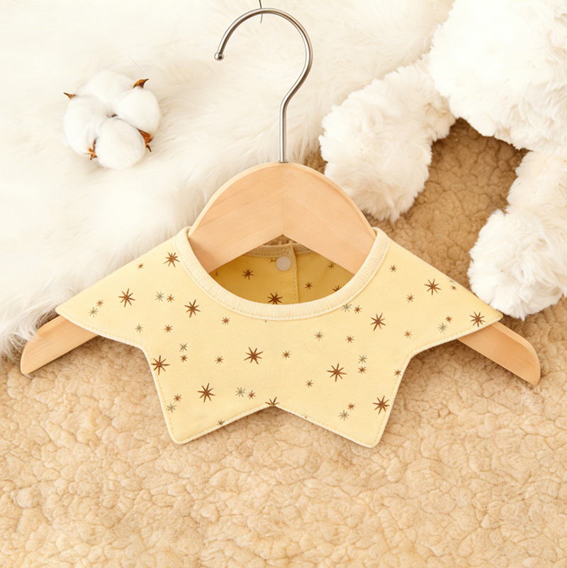 [방수면 양면인쇄] 노란색 눈꽃