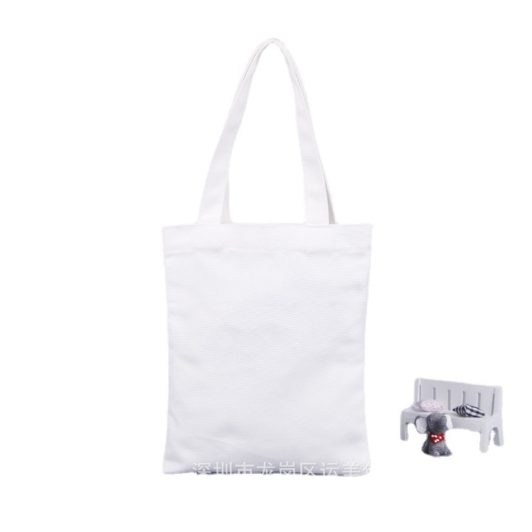 厂家直销 16安胚布手提包环 保女士手提包 购物袋可印刷LOGO