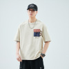 Dan Baoni Men's T -shirt 2024 Summer New Japanese Tide Brand Letter Pattern Loose Shirts