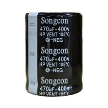 Songcon ţ���ͣ�Snap-in��HP 470uf 400v 105�� 2000h 2�_