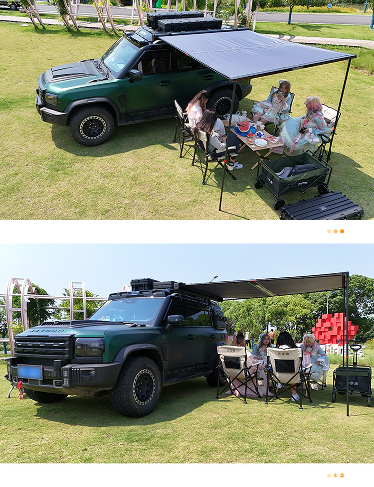 Jietu Traveler Roof Platform, Shanhai T2 Roof Rack, Roof Frame, Ladder, Backpack, Aluminum Alloy Roof Luggage Rack