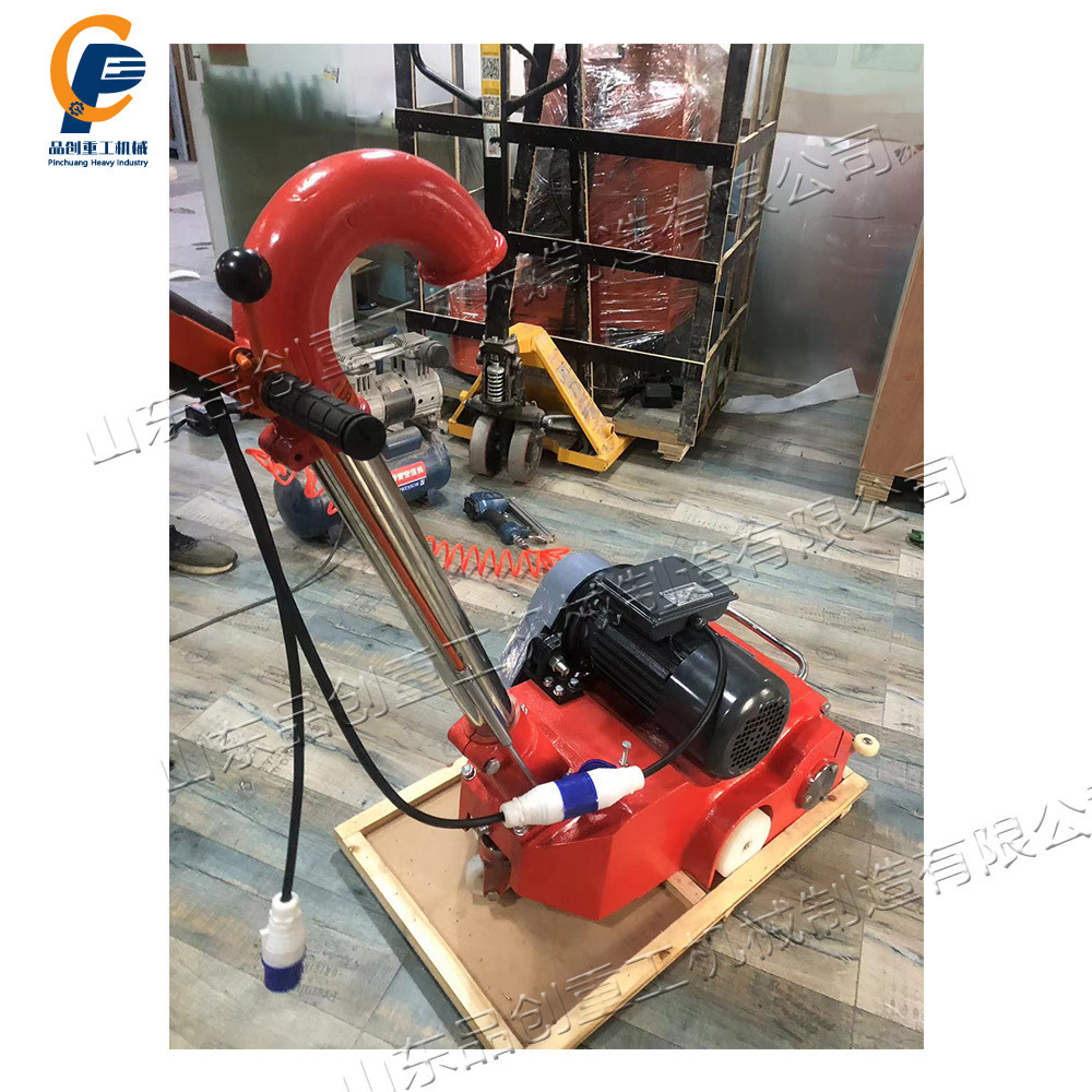 Hand-Push Wood Floor Renovation and Polishing Machine Solid Wood Board Grinding and Polishing Equipment Basketball Court Surface Renovation Machine
