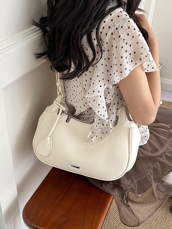 Bolsa de aire de alto nivel para mujeres 2026 nuevo estilo coreano nicho lujoso mochila de hombro de textura bolsas de bolsas de viajes image 4