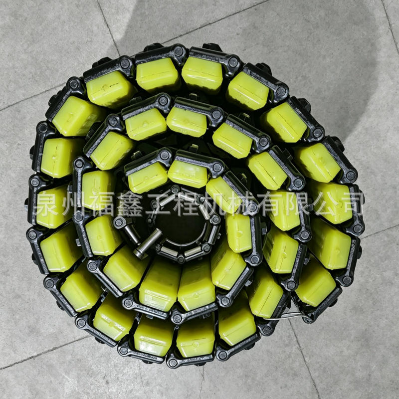 Direct sales from the manufacturer: 72-pitch chassis assembly, support wheel, drive gear, guide wheel, tensioning cylinder assembly, steel track