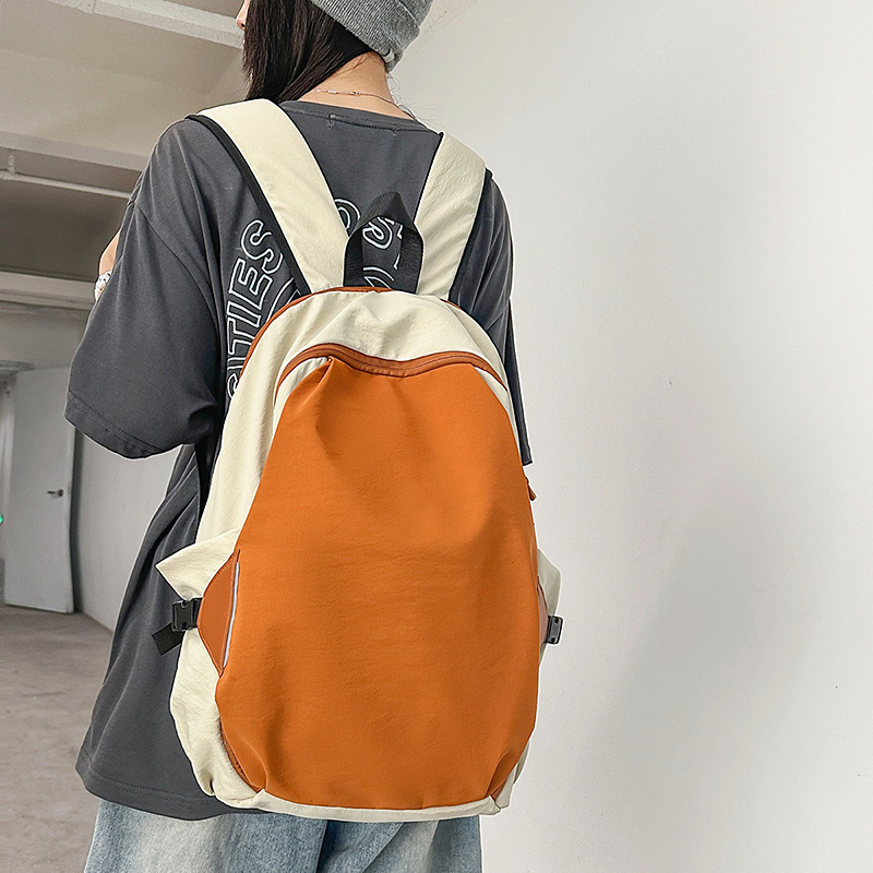 レトロバックパック女性のための 2025 新しい軽量大容量レジャー旅行学生スクールバッグ男の子コンピュータバックパックトレンディな|undefined