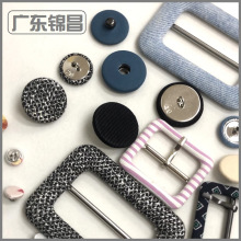 供应包布钮扣 皮包纽扣  铁铜线脚包扣 包绒布加工沙发软包扣