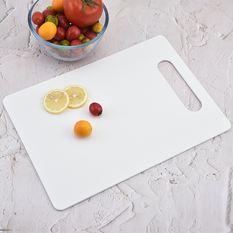Inventario de cocina doméstica tablero de recorte de plástico ligero tablero de recorte conveniente con cuchillos fábrica de comercio exterior al por mayor