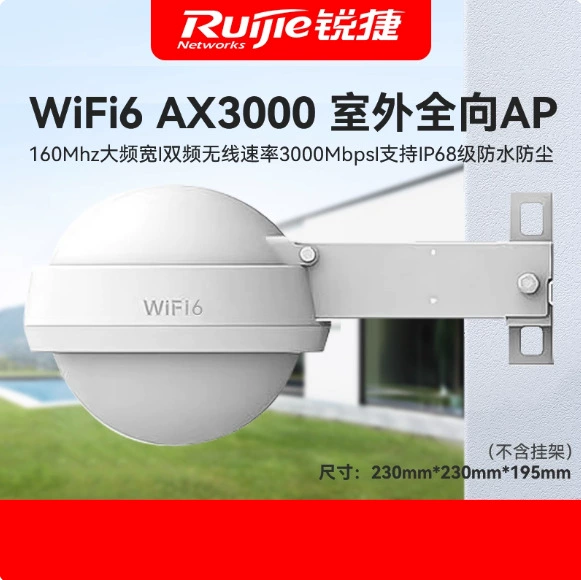Ruijie RG-EAP162E WiFi6 полногигабитная панельная PoE точка доступа