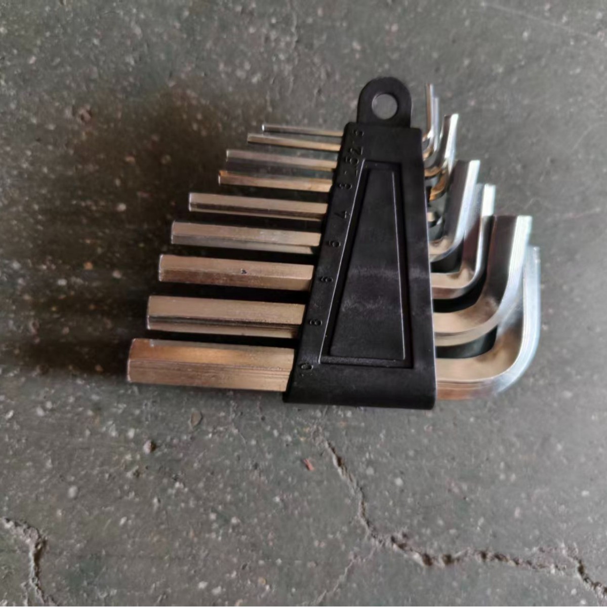 Набор шестигранных ключей Mini Hexagonal Wrench серебристый