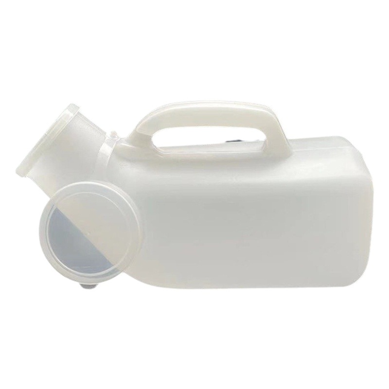 Urinal for Men 1200ml with Lid, Urinal for Women, Night Pot for the Elderly, Disposable Plastic Urinal for Hospital Use