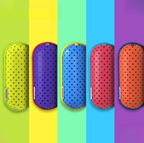 户外泳镜收纳盒游泳装备泳镜收纳盒透气轻量眼镜盒EVA镂空防水盒