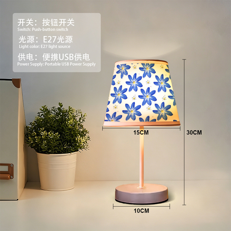 Flor de dopamina pequeña lámpara de escritorio decoración de luces de atmósfera luces de cabecera del dormitorio luces de noche para dormir image 12