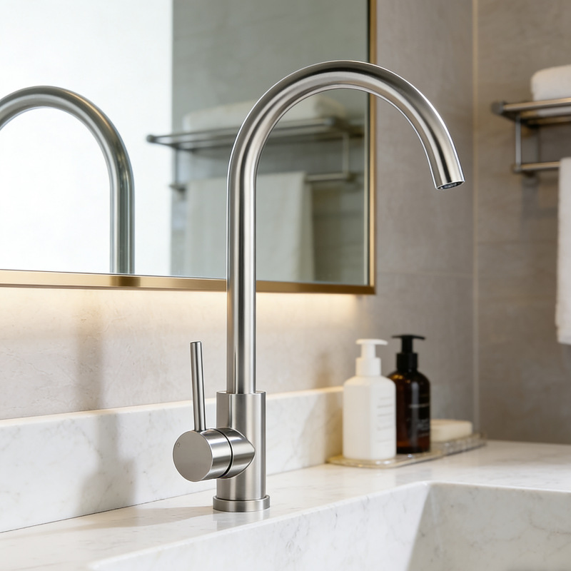Cross-Border Foreign Trade Kitchen Faucet, Hot and Cold, All-Copper, Household Sink Faucet, Sink Basin Two-In-One, Anti-Splash Cross-Border Foreign Trade Kitchen Faucet, Hot and Cold, All-Copper, Household Sink Faucet, Sink Basin Two-In-One, Anti-Splash