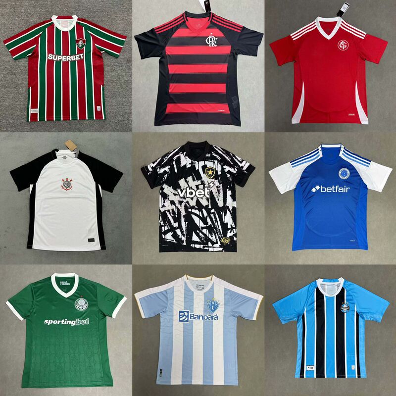 2526 Football Uniform Brasileirao Flamengo Corinthians Palmeiras Botafogo Fan Jersey