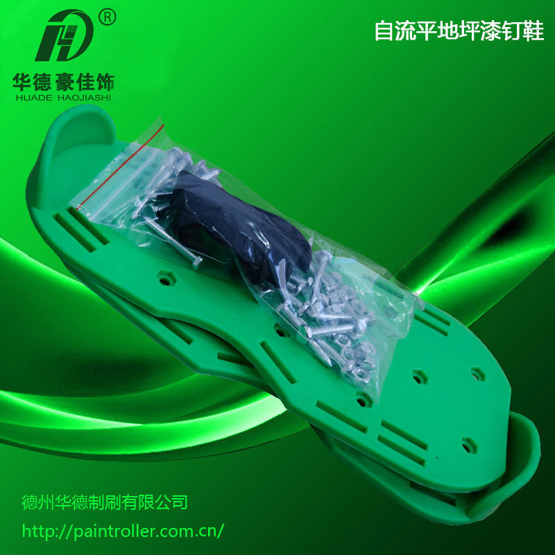 Zapatos de clavos de piso epoxi auto-nivelado, construcción con zapatos de clavos de punta, herramientas de clavos de construcción de cemento