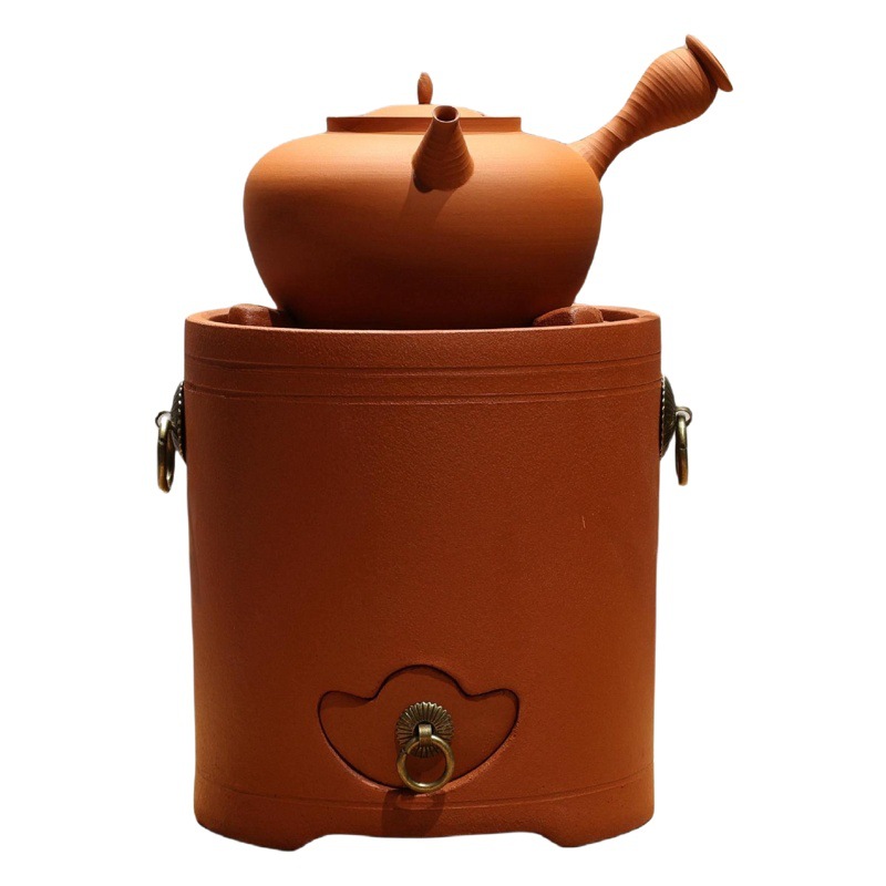 Stove tea stove Chaozhou red mud tea stove household tea cooking electric ceramic stove charcoal electric dual-use kung fu tea carbon stove