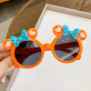 Children's fashionable cartoon sunglasses, cute glasses, UV sun protection cream suitable for men and women, toy, dress up, UF-protection, eyes protection