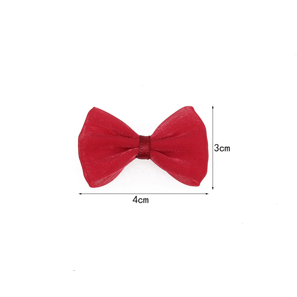 Trend accessories with bow, glossy bag, bow tie, hair accessory, DIY 5